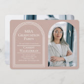 Arch Afstuderen MBA Foto Afstuderen Kaart (Voorkant / Achterkant)