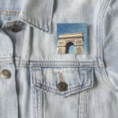 Arch de Triumph Vierkante Button 5,1 Cm (In situ)