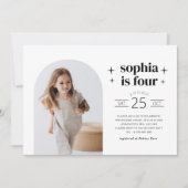 Arch foto gezamenlijke verjaardag uitnodiging land (Voorkant)