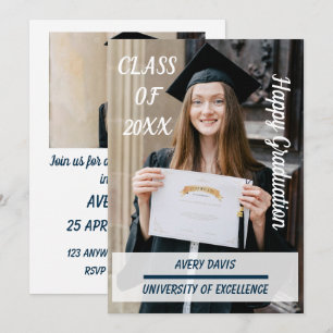 Arch Foto Grad Feest Uitnodiging 2026