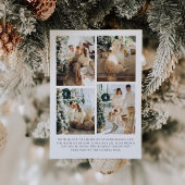 Arch Foto Kerst Kaart met Fotocollage