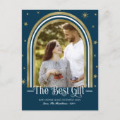 Arch Frame Noël Grossesse Faire-part (Devant)