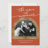 Arch Frame Noël Grossesse Faire-part (Devant)