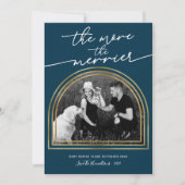 Arch Frame Noël Grossesse Faire-part (Devant)