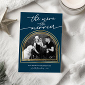 Arch Frame Noël Grossesse Faire-part