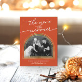 Arch Frame Noël Grossesse Faire-part