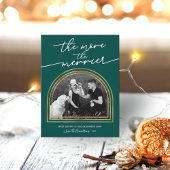 Arch Frame Noël Grossesse Faire-part