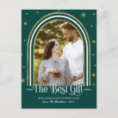 Arch Frame Noël Grossesse Faire-part (Devant)