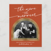 Arch Frame Noël Grossesse Faire-part (Devant)