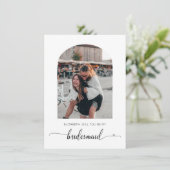 Arch Frame Photo Seras-Tu Ma Carte D'Épouse (Debout devant)