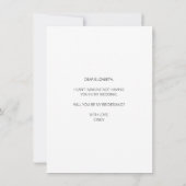 Arch Frame Photo Seras-Tu Ma Carte D'Épouse (Dos)