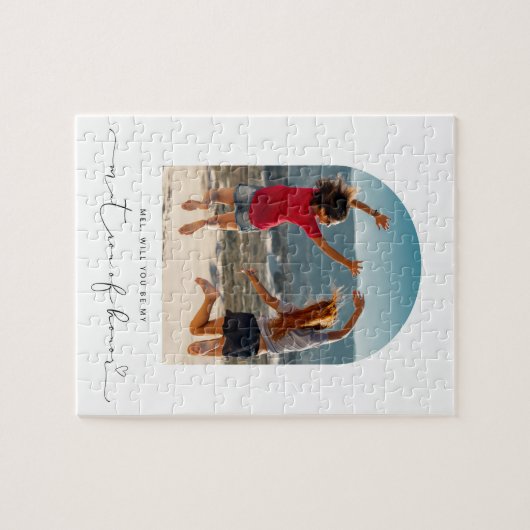 Arch frame sera-tu mon matron d'honneur puzzle (Horizontal)