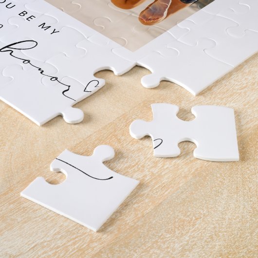 Arch frame sera-tu mon matron d'honneur puzzle (Côté)