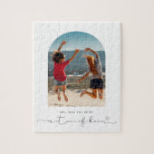 Arch frame sera-tu mon matron d'honneur puzzle (Vertical)