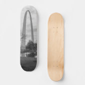 Arch from the Park Grayscale Skateboard (Voorkant)