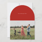 Arch Glory Hand-Lettering Vakantiefotokaart Kaart (Achterkant)