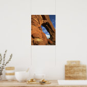 Arch in rotsformatie 2 poster (Keuken)