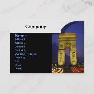 Arch Le Carte de visite du triomphe