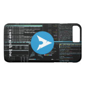 Arch Linux Disk Logo - Liquid Carbon Dark Case-Mate iPhone Case (Achterkant (Horizontaal))