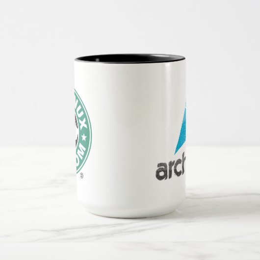 Arch linux/GNU freedom mug (Centre)