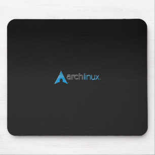 Arch Linux zwart Muismat