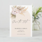 Arch Moderne Calligraphie Enregistrer La Carte Dat (Debout devant)