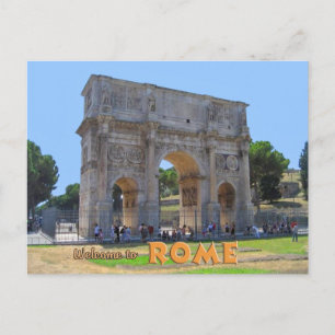 Arch of Constantine Rome Briefkaart