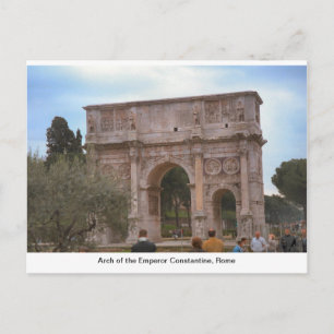 Arch of the Emperor Constantine, Rome Briefkaart