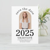 Arch Photo Afstuderen 2025 afstudeerfeest Save The Date (Staand voorkant)