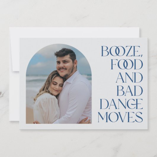 Arch Photo Booze Bad Dance Moves Grappig Save The Date (Voorkant)