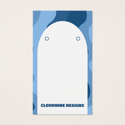 Arch Retro Vagues Elevant Collier Bijoux Display (Devant)