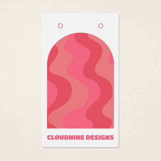 Arch Retro Vagues Elevant Collier Bijoux Display (Devant)