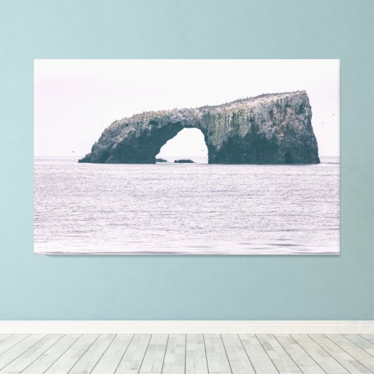 Arch Rock Canvas Afdruk (Insitu (Houten vloer))