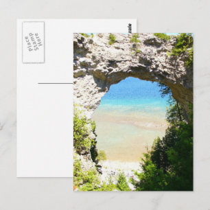 Arch Rock, Mackinac Island Briefkaart