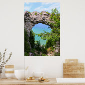 Arch Rock Mackinac Island Poster (Keuken)