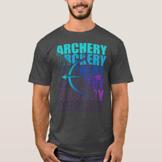 Arch Sport Archer Archery Arrow en Bow 8 T-shirt