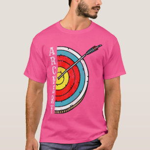 Arch Sport Archer Archery Arrow en Bow T-shirt