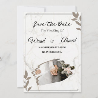 Arch Wedding Invitation | Modern Aesthetic