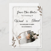 Arch Wedding Invitation | Modern Aesthetic (Devant / Derrière)