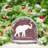 Arch White Elephant Christmas Plaid Gift Funny (Noël)