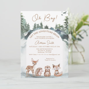 Arch Woodland laat het avontuur beginnen met Baby Kaart
