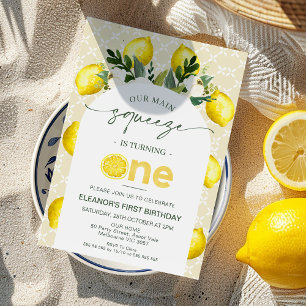 Arch Yellow Lemon Onze belangrijkste knijp 1e verj Kaart