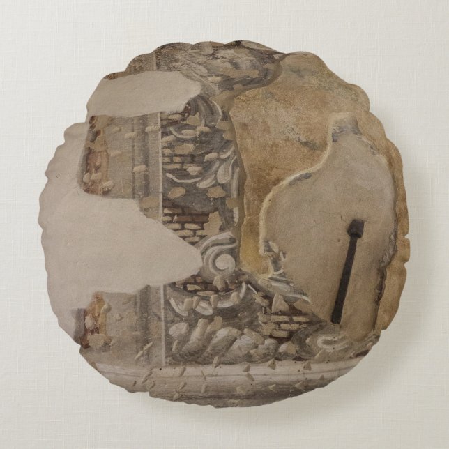 Archaeology Rond Kussen (Voorkant)
