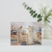 Archange Gabriel, Carte postale (Debout devant)