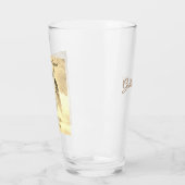 Archange Michael Coupe de verre jaune pour oeil la (Gauche)