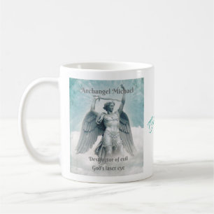 Archange Michael Dids oeil laser Mug