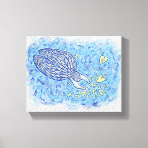 Archange Michael Peinture Toile Enveloppée Art