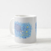 Archange Michael's Support Art Custom Coffee Mugs (Devant gauche)