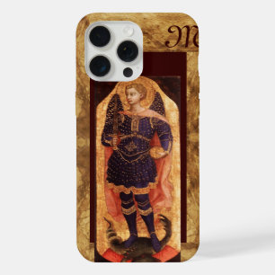 ARCHANGE SAINT MICHAEL AVEC DRAGON monogramme
