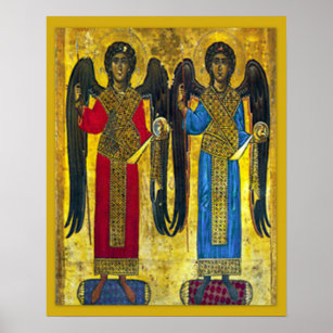 Archangel Angel Michael et Gabriel Poster de l'icô